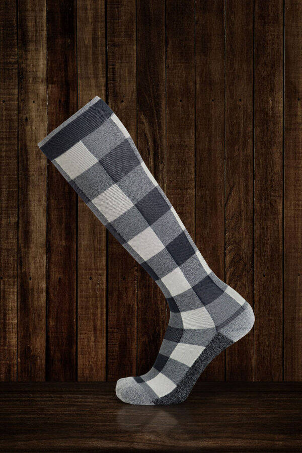 Ivory Lumber Jack Sample Sock